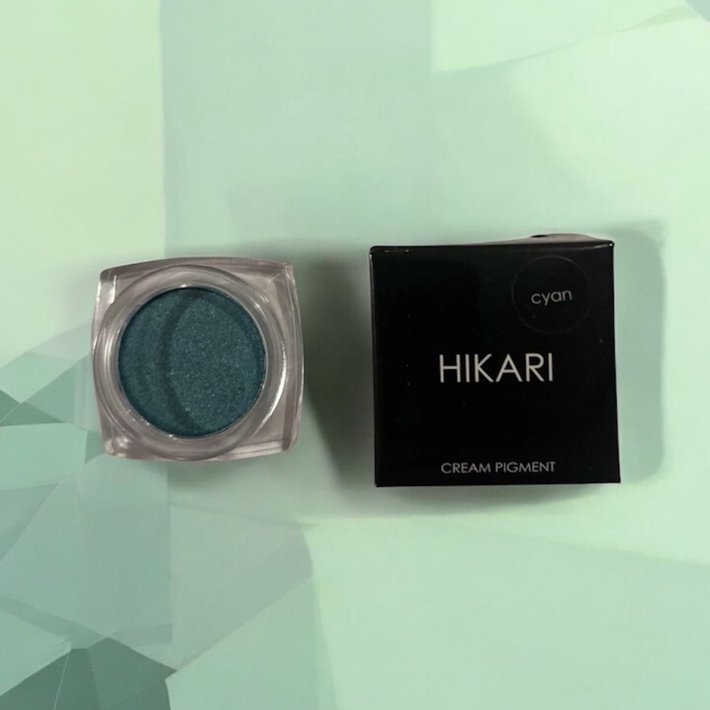 5️⃣ For 25 Hikari Cream Pigment | Cyan
